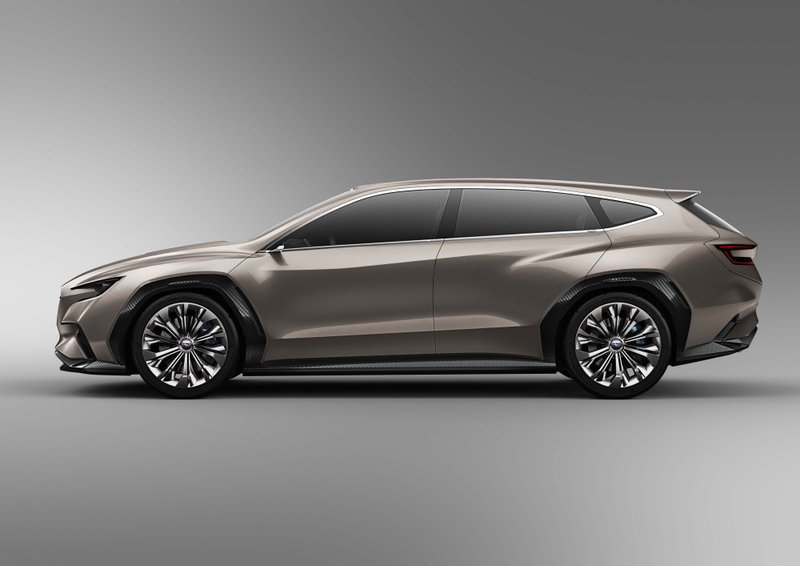 Illustration for article titled The Subaru Viziv Tourer Concept Is The WRX Wagon We Want Back